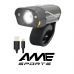 FAROL ULTRA POWER 350 LUMENS - USB RECARREGÁVEL - AME SPORTS