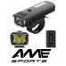 FAROL COM SENSOR NOTURNO 250 LUMENS - AME SPORT