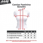 CAMISA SENSITIV SALMÃO FEMININA